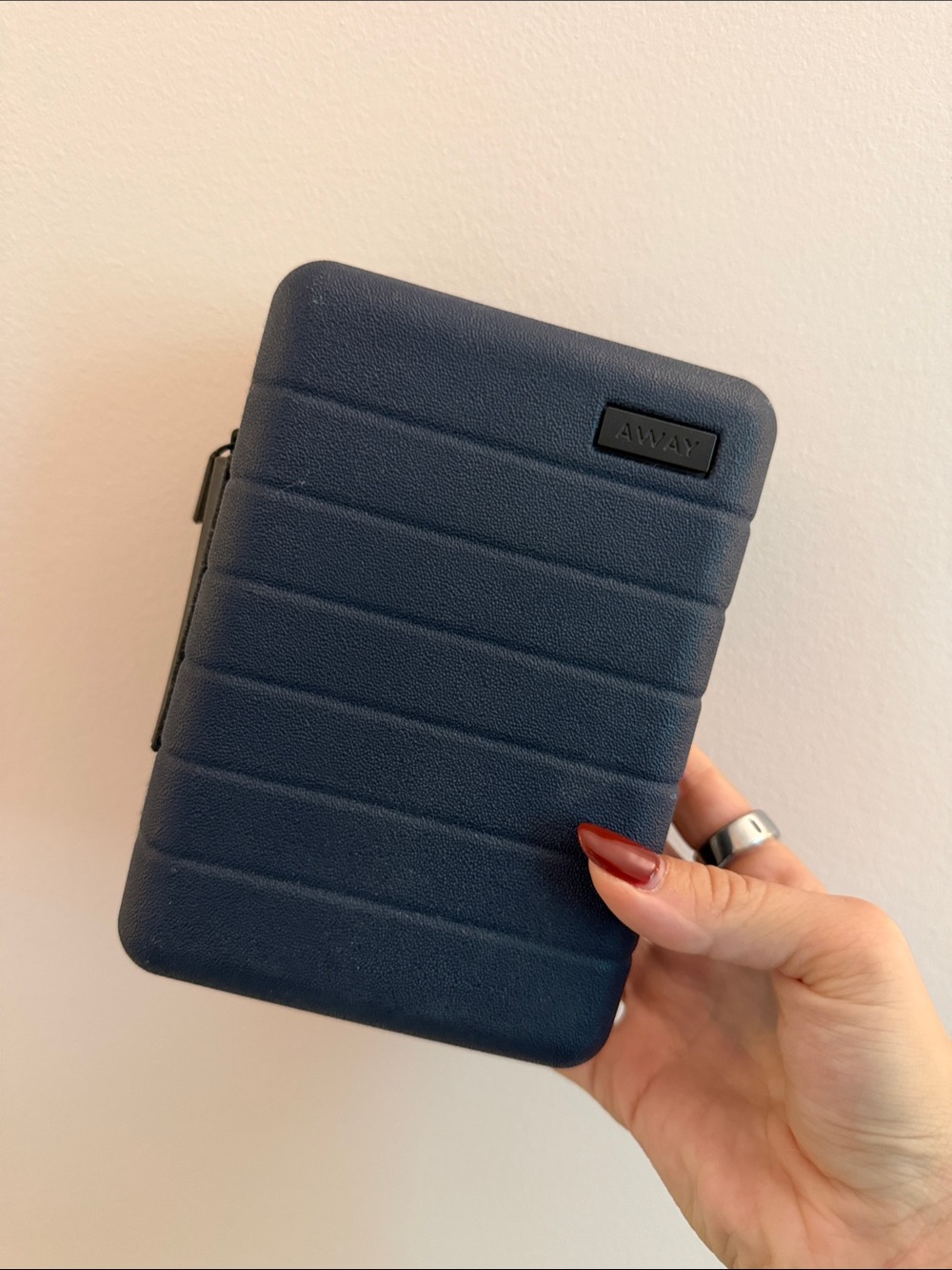 Away Navy Hard Shell Electronics Sleeve